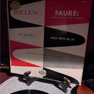 Poulenc and Fauré Vinyl Record VTG and rare exc condition